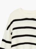 Sweter w paski - kremowy - CROPP - small5