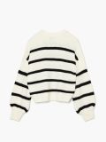 Sweter w paski - kremowy - CROPP - small6