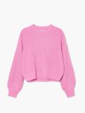 Felpa oversize - rosa pastello - CROPP - small4