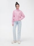 Różowy sweter oversize - różowy - CROPP - small1