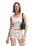Printed blouse - Blanco - CROPP - small1