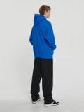 Niebieska bluza z kapturem - niebieski - CROPP - small4