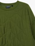 Quilted sweatshirt with slogan - Grün - CROPP - small6