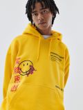 Bluza z nadrukiem Smiley® - żółty - CROPP - small2