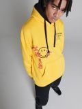 Bluza z nadrukiem Smiley® - żółty - CROPP - small4