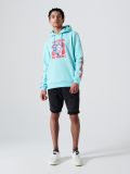 Bluza z kapturem Rick and Morty - niebieski - CROPP - small4