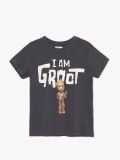 Tričko Groot - tmavě šedá - CROPP - small3