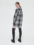 Rochie tip cămașă ecosez - negru - CROPP - small3