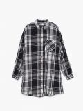 Rochie tip cămașă ecosez - negru - CROPP - small4