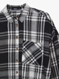 Rochie tip cămașă ecosez - negru - CROPP - small5