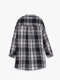 Rochie tip cămașă ecosez - negru - CROPP - small6