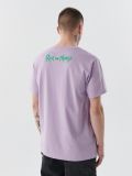 Tričko s potiskem Rick and Morty - fialová orchidea - CROPP - small3