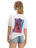 Bela majica s printom Nirvana - white - CROPP - small4