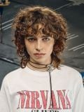 Bela majica s printom Nirvana - white - CROPP - small7