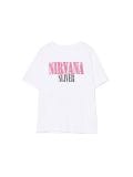 Bela majica s printom Nirvana - white - CROPP - small2