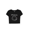 Camiseta negra con estampado - Negro - CROPP - small2