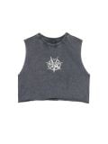 Μπλούζα με μοτίβο - ΣΚΟΥΡΟ ΓΚΡΙ - CROPP - small1