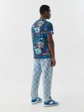 Wzorzysty T-shirt - fioletowy - CROPP - small3