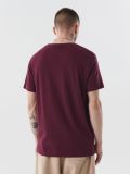 Bordo majica kratkih rukava s printom - bordo - CROPP - small6