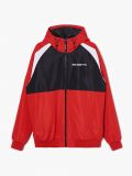 Czerwono-czarna kurtka z kapturem - czerwony - CROPP - small4