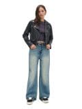 Jeans mit weitem Bein - Blau - CROPP - small1