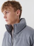 Zimowa kurtka puffer - surowy granatowy - CROPP - small3