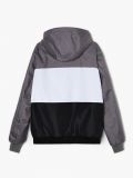 Trójkolorowa kurtka - szary - CROPP - small7
