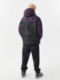 Kapuutsiga tepitud jope - pruun - CROPP - small3