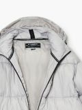 Szary płaszcz oversize z kapturem - jasny szary - CROPP - small5