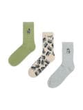 3 чифта чорапи - Светло сиво - CROPP - small1