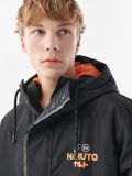 Płaszcz z kapturem Naruto - czarny - CROPP - small4