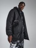 Czarna parka - czarny - CROPP - small1