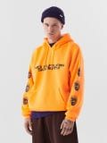 Felpa con cappuccio arancione - Arancione - CROPP - small1
