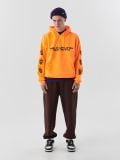 Felpa con cappuccio arancione - Arancione - CROPP - small2