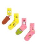 2 pack skarpet SpongeBob i Patryk - wielobarwny - CROPP - small1