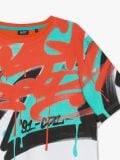 T-shirt z motywem graffiti - biały - CROPP - small6
