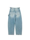 Blugi cu talie înaltă - albastru-deschis - CROPP - small6
