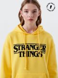 Bluza Stranger Things - żółty - CROPP - small1