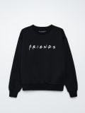 Mikina Friends - čierna - CROPP - small4