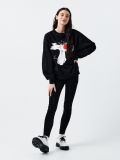 Bluza Looney Tunes - czarny - CROPP - small1