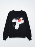 Bluza Looney Tunes - czarny - CROPP - small4