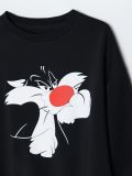 Bluza Looney Tunes - czarny - CROPP - small5