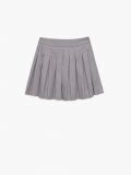 Spódnica mini z plisowaniem - jasny szary - CROPP - small4
