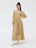Sukienka maxi w kwiaty - wielobarwny - CROPP - small2