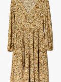 Sukienka maxi w kwiaty - wielobarwny - CROPP - small5