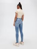 Jeansy skinny z przetarciami - niebieski - CROPP - small3