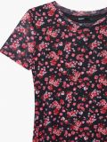 Krátké květované šaty - černý - CROPP - small5