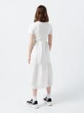 Rochie midi simplă - alb - CROPP - small5