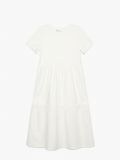 Rochie midi simplă - alb - CROPP - small4