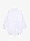 Schlichtes Oversize-Hemd - Weiß - CROPP - small4
